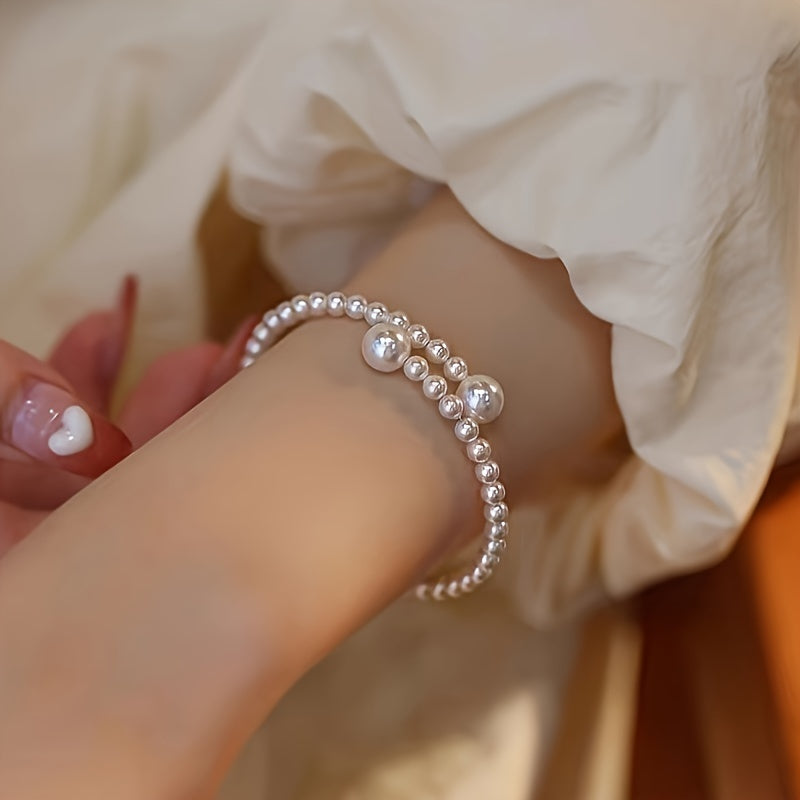 Bernadette — Retro Pearl Bracelet