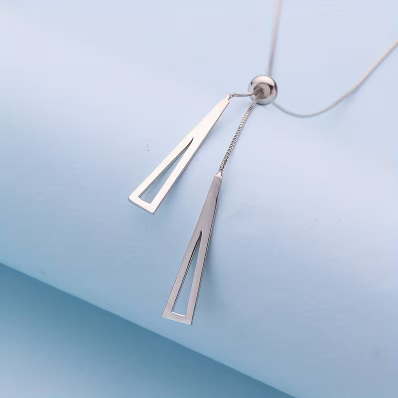 Nadine — Graceful Lariat Elegance Necklace