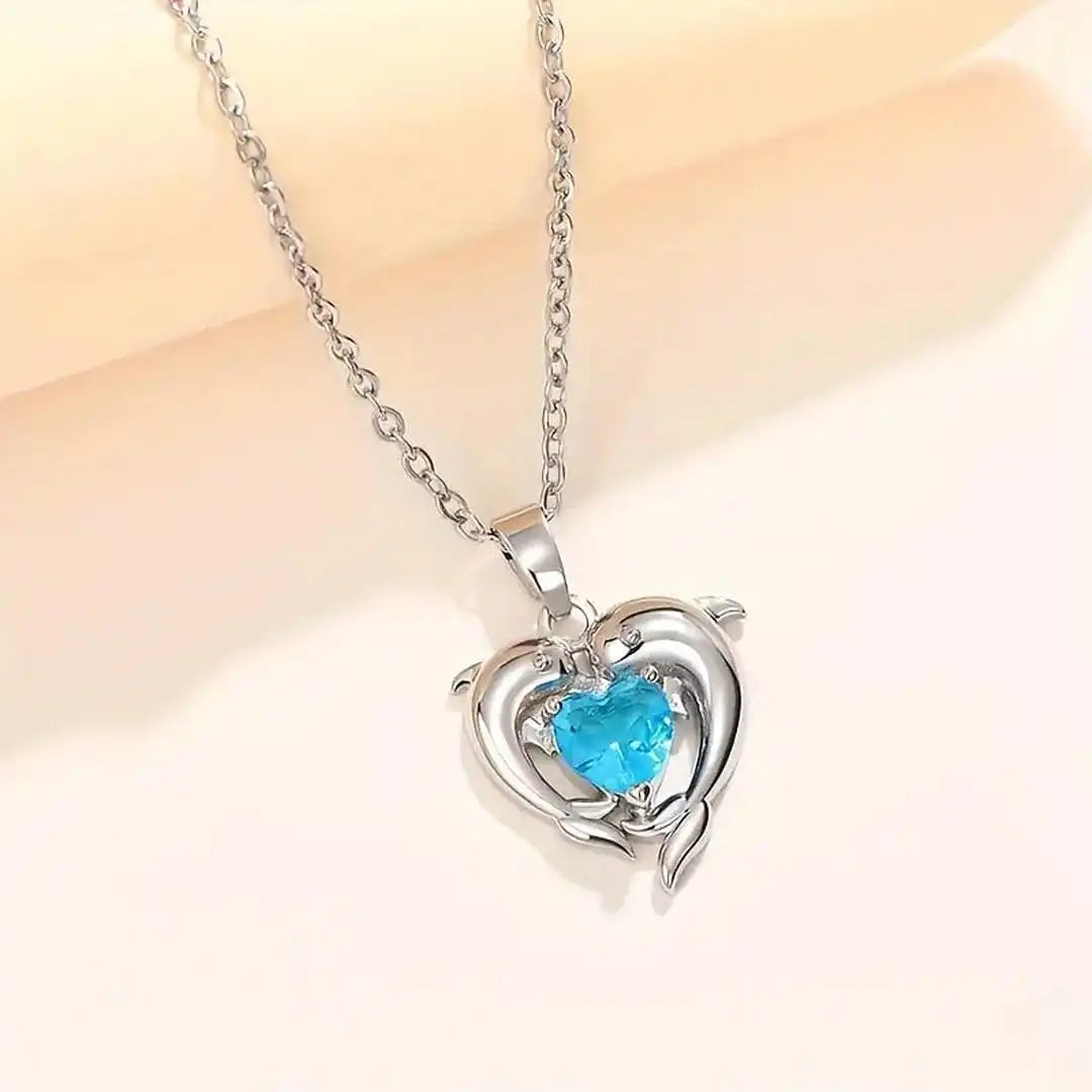 Helia — Oceanheart Twins Necklace