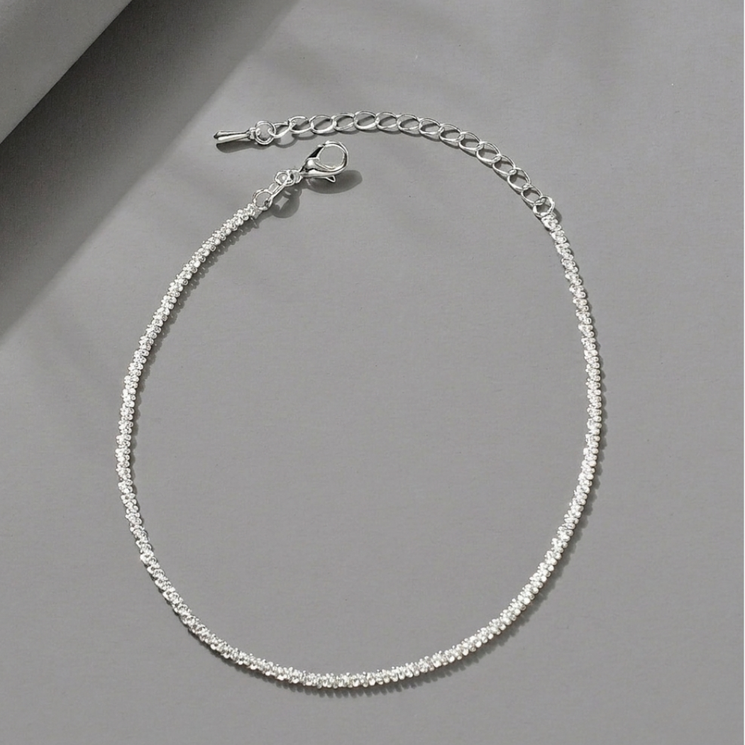 Poppy — Mother-of-Pearl Tennis Bracelet