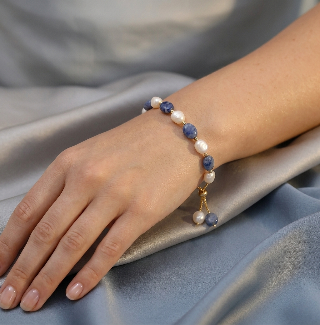 Meri — Ocean Dance Pearl Bracelet