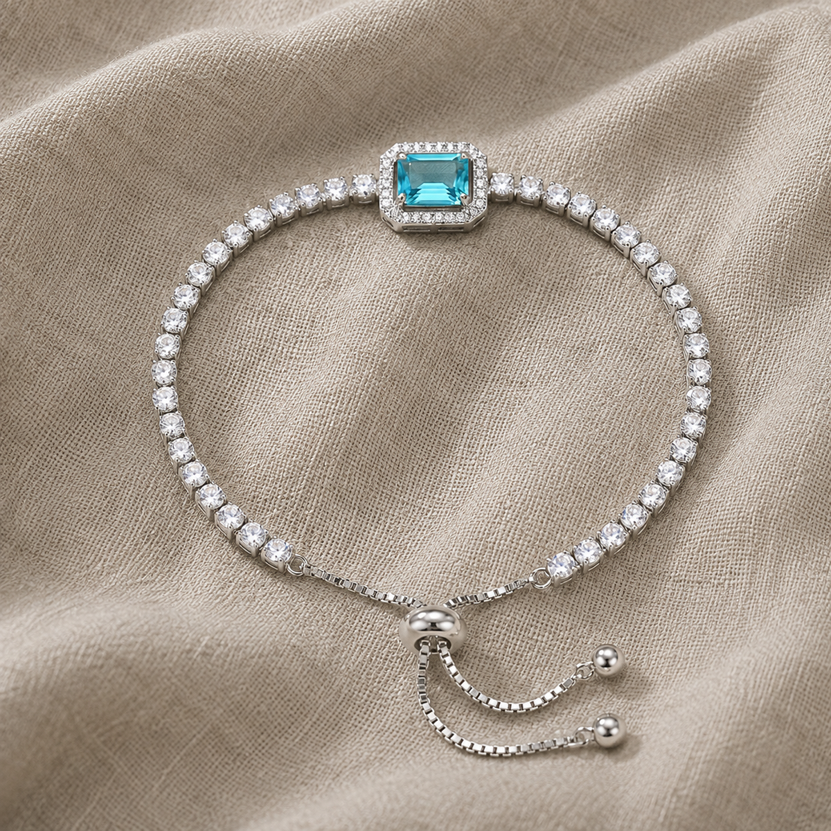 Lilja — Sparkling Crystal Tennis Bracelet