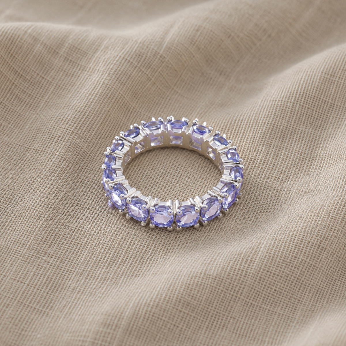 Nelli — Tanzanite & Amethyst Ring