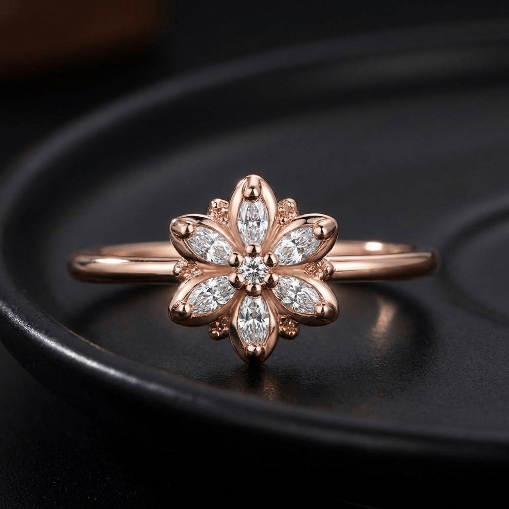 Goldie — Starlight Bloom Ring