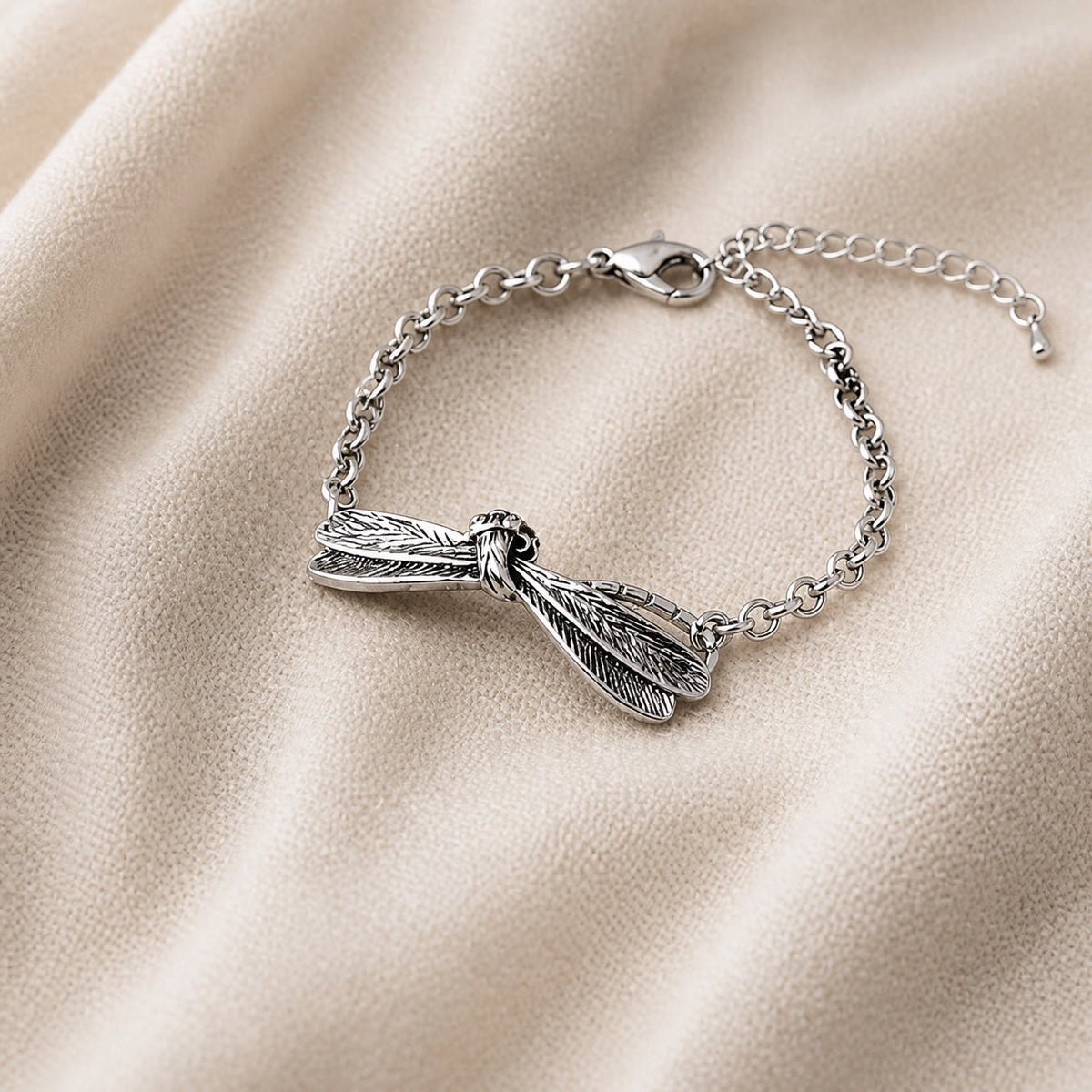 Sage — Vintage Bohemian Dragonfly Bracelet