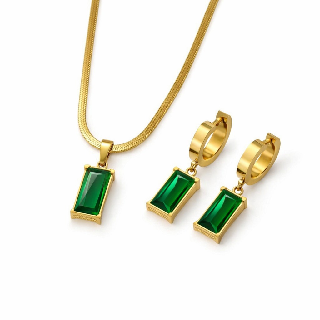Iselotte Verdain Jewelry Set | Gold