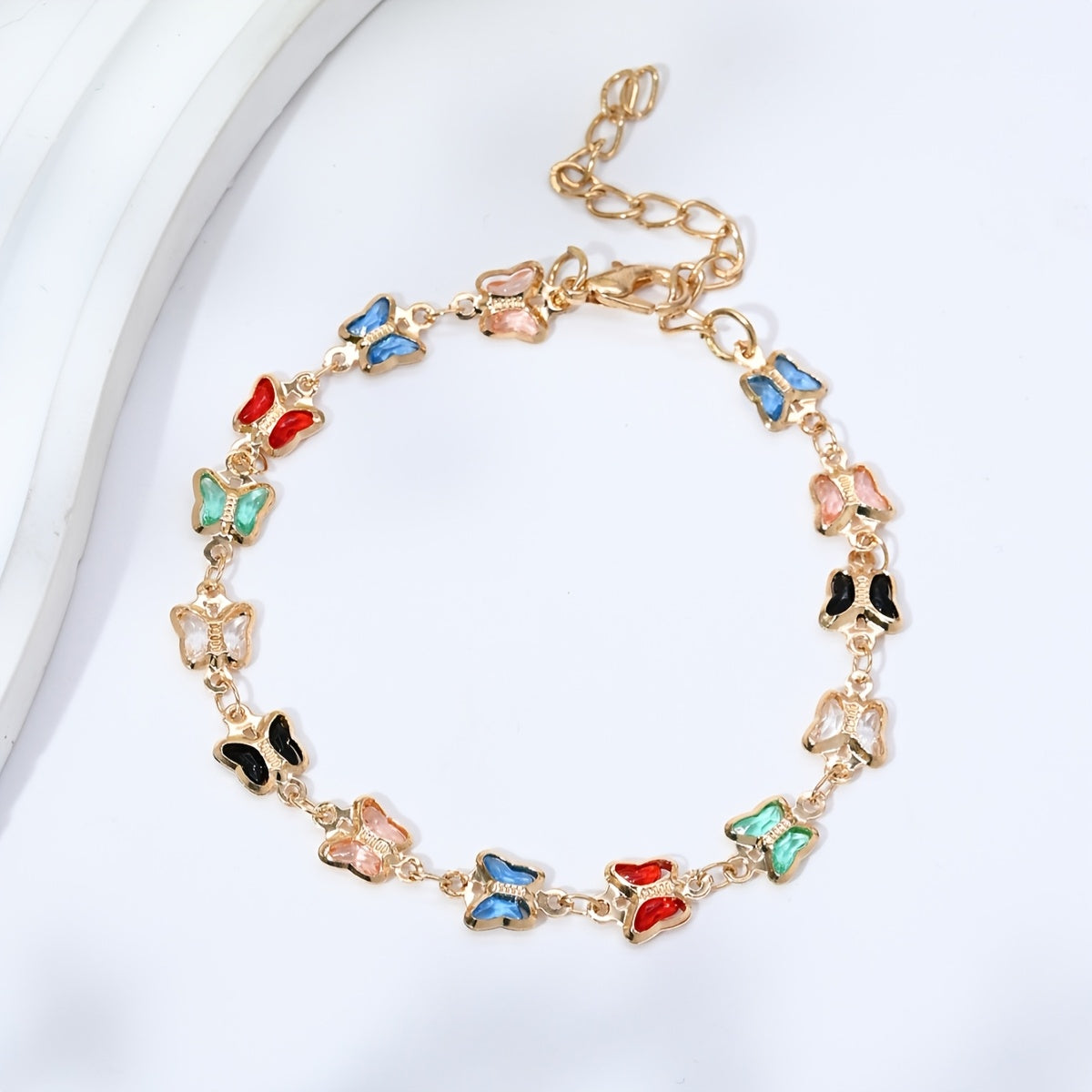 Romy — Candy-Colored Heart Bracelet