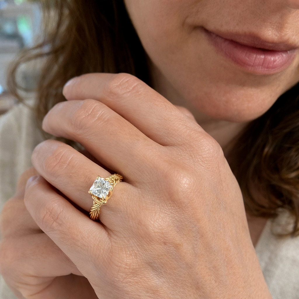 Statement Knot Band Ring | Gold