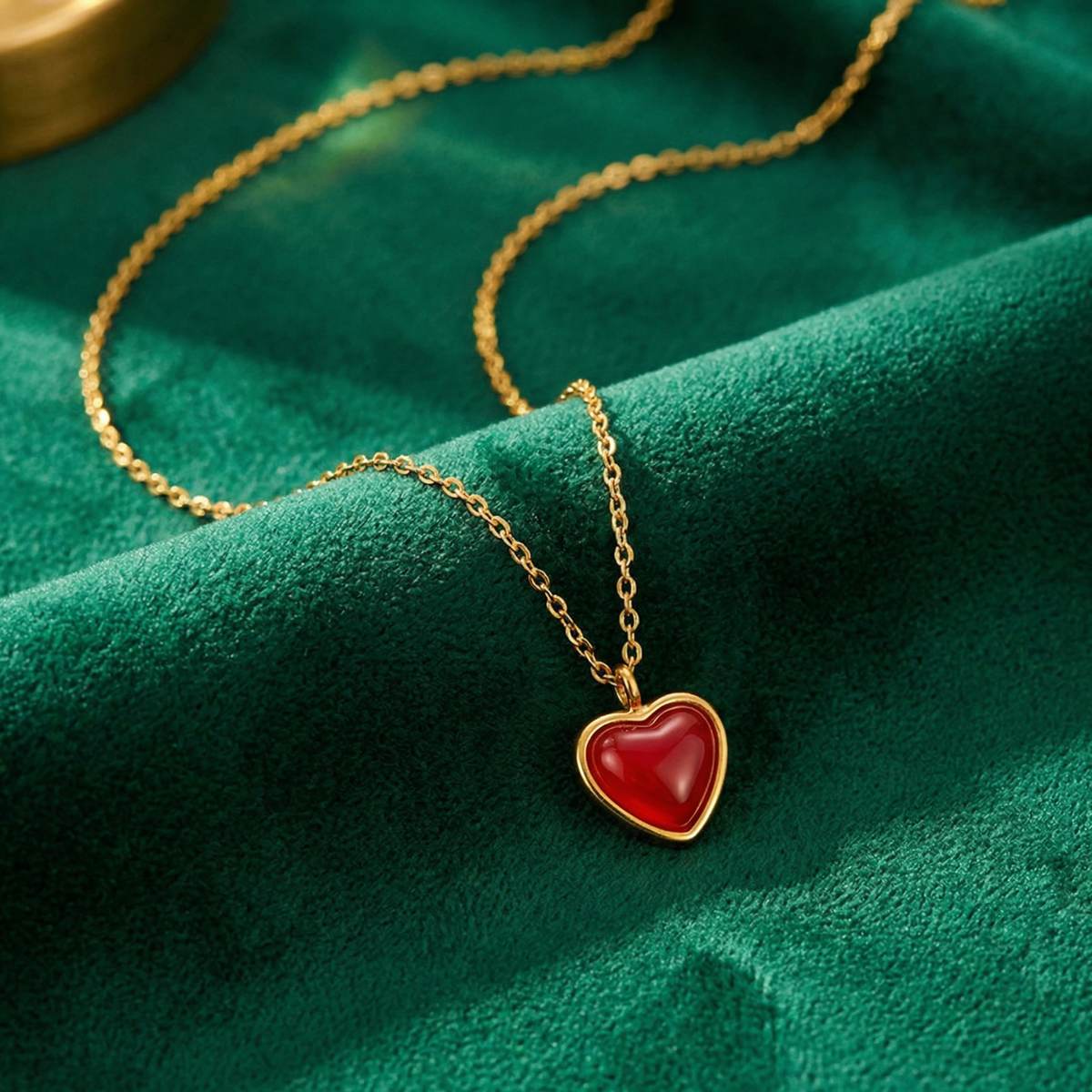 Rosa — Radiant Teardrop Necklace