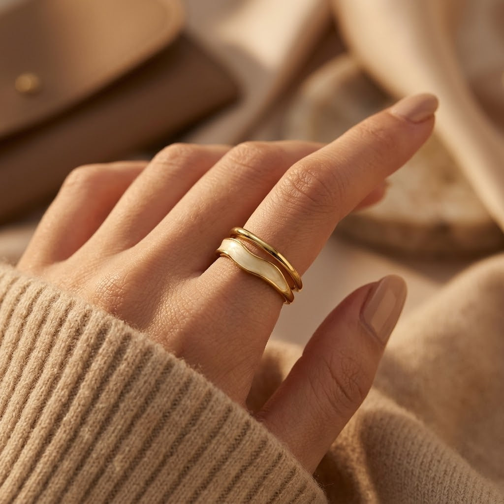 Eugenie — Sculptural Gold Ring