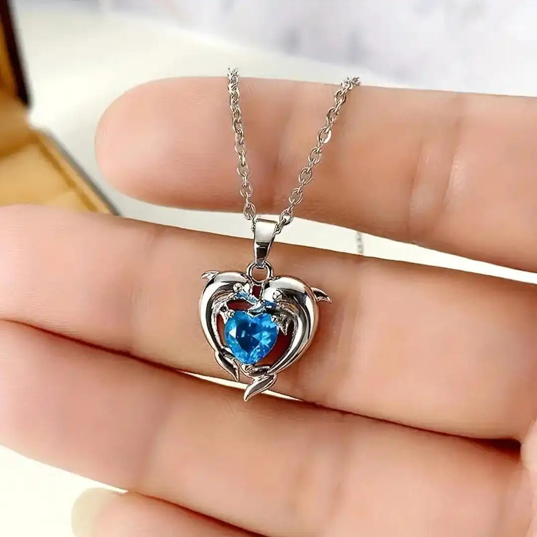 Helia — Oceanheart Twins Necklace