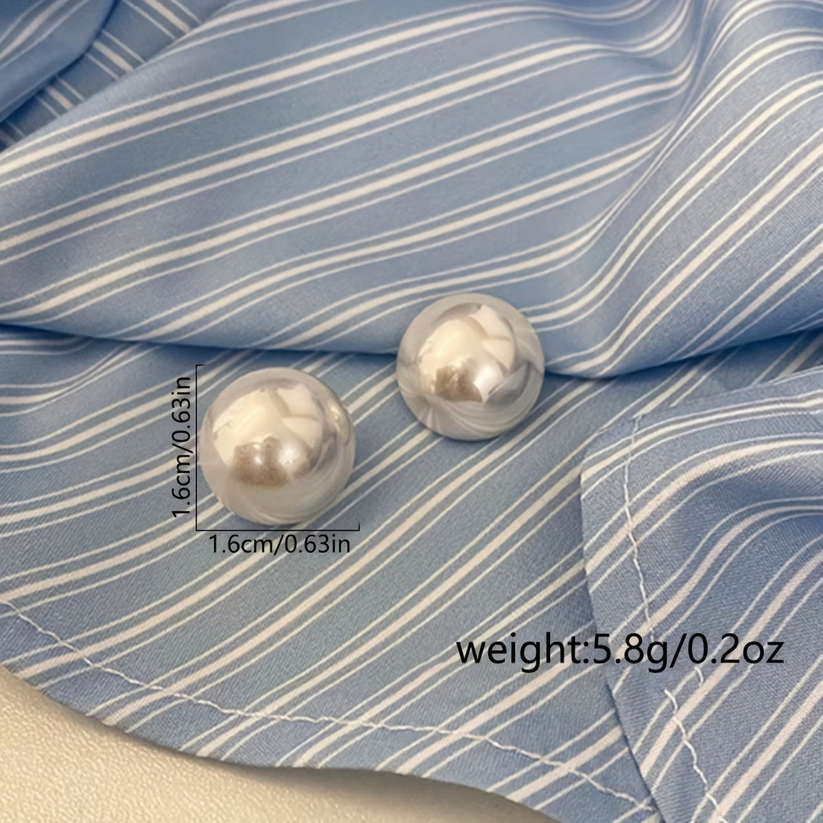 Nell — Statement Pearl Stud Earrings