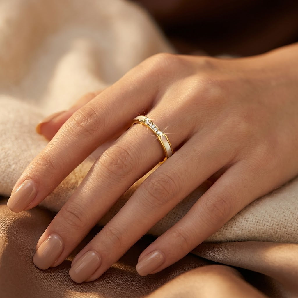 Sixtine — Gold Inlaid Ring