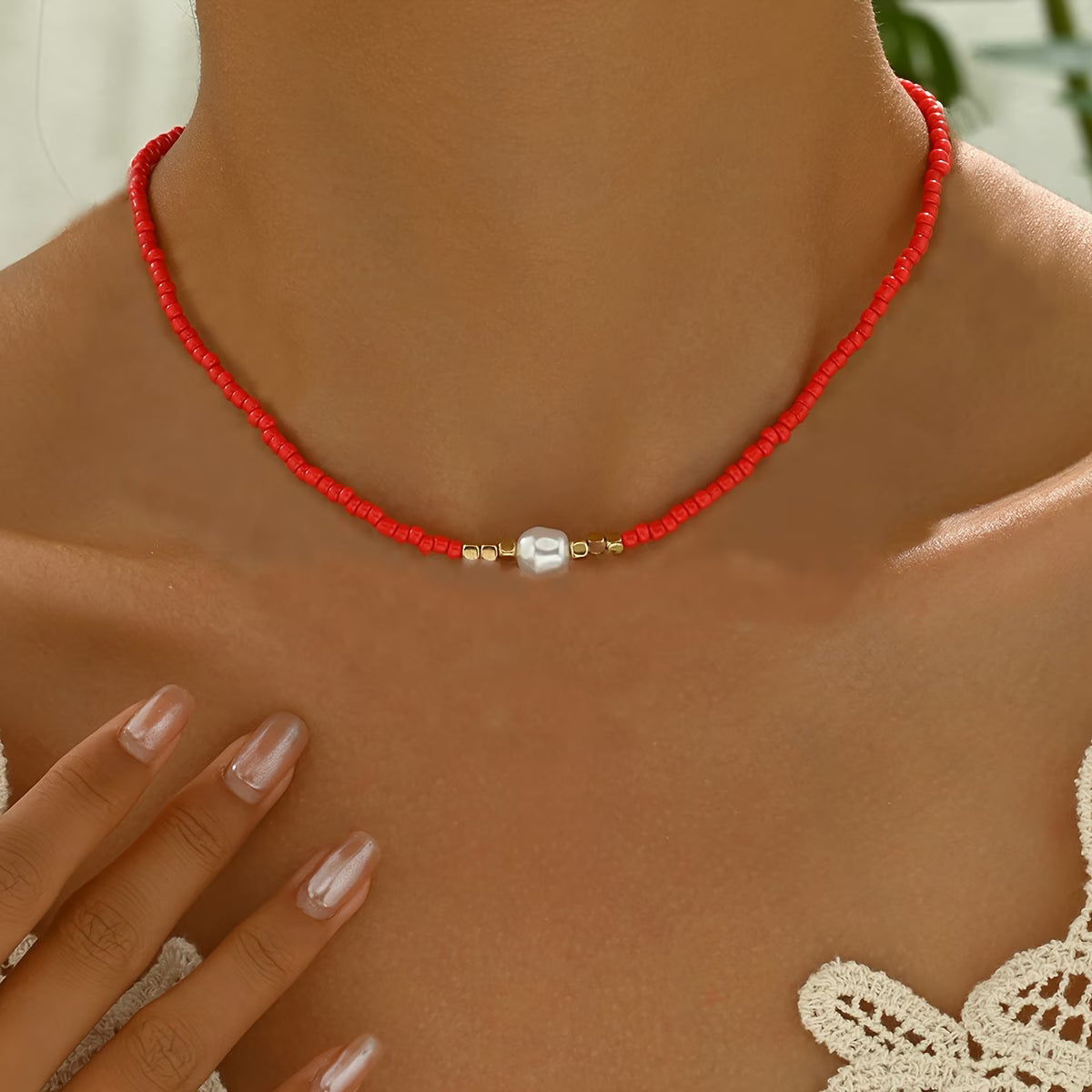 Wren — Minimal Pearl Necklace
