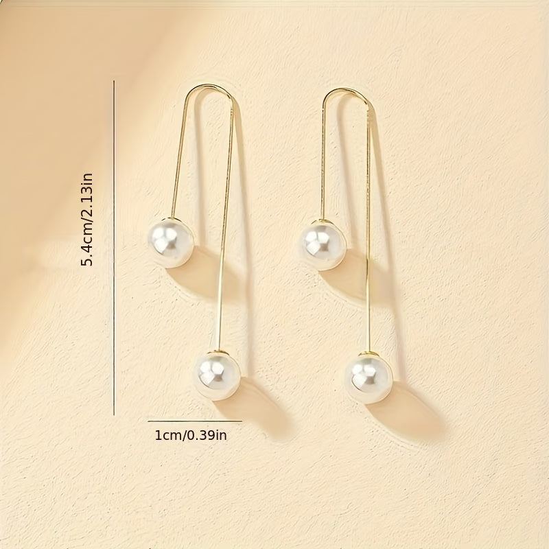 Hazel — Radiant Pearl Statement Earrings