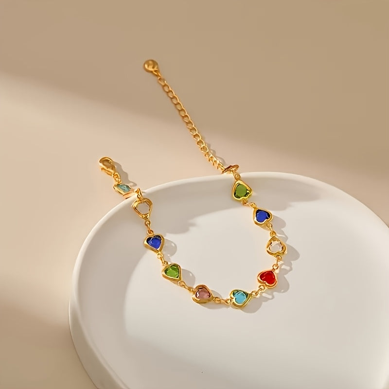 Kimberly — Sculptural Heart Bracelet