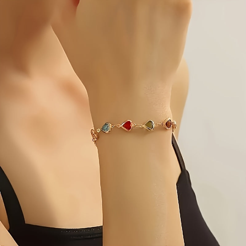 Kimberly — Sculptural Heart Bracelet