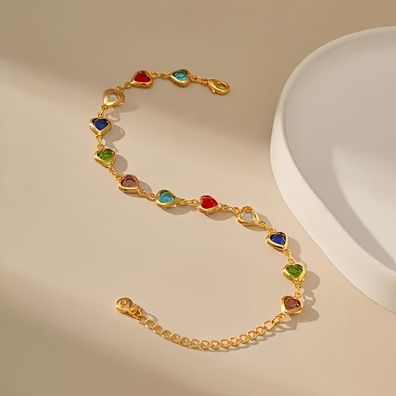 Kimberly — Sculptural Heart Bracelet