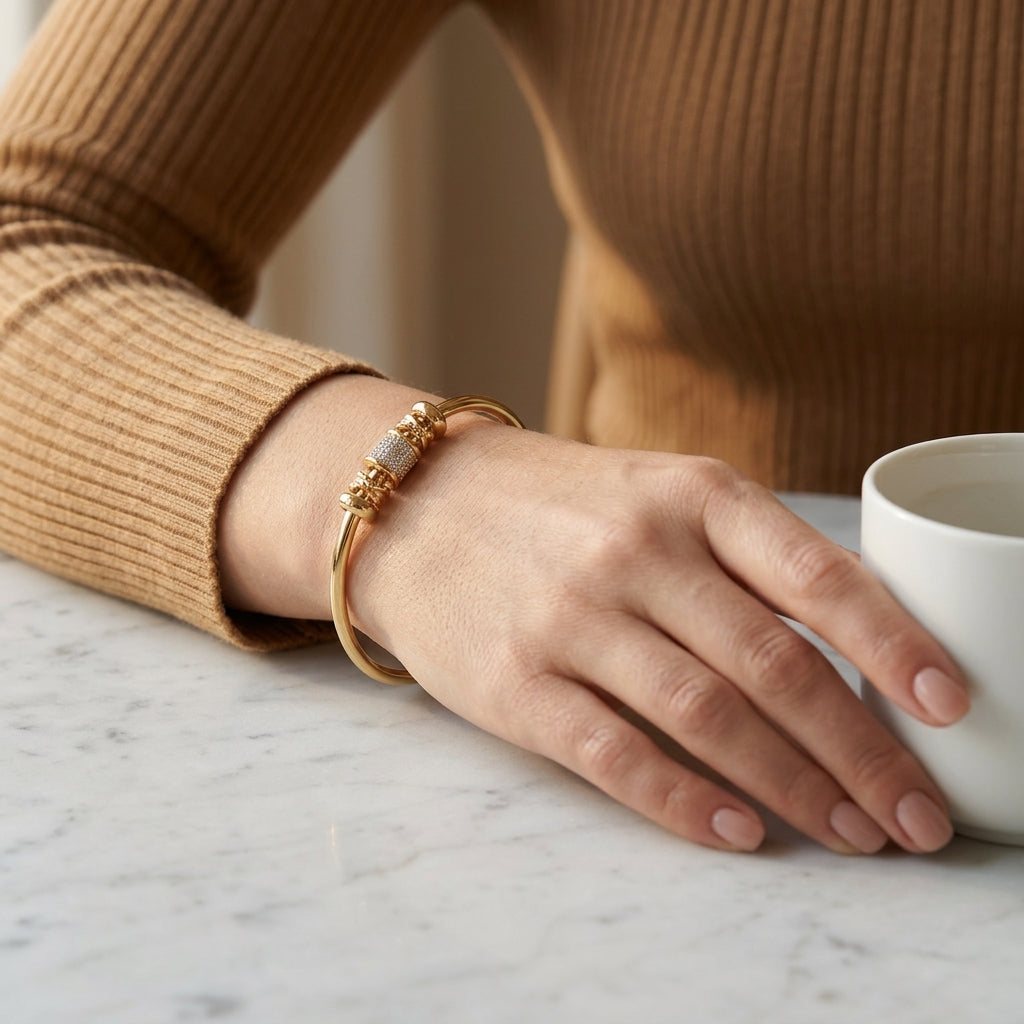 Cinzia — Versatile Gold Bracelet
