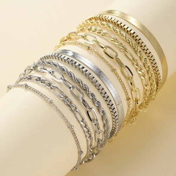 Emily — Five-Piece Bracelet Stack