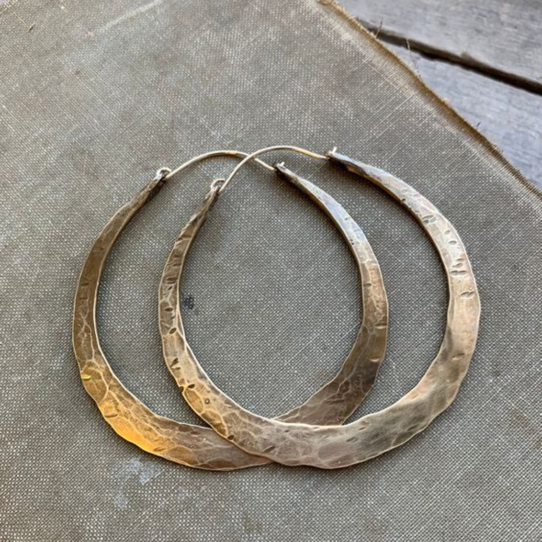 Elegant Vintage Hoop Earrings