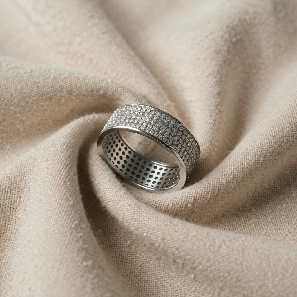 Ambrosia — Gold Zirconia Ring