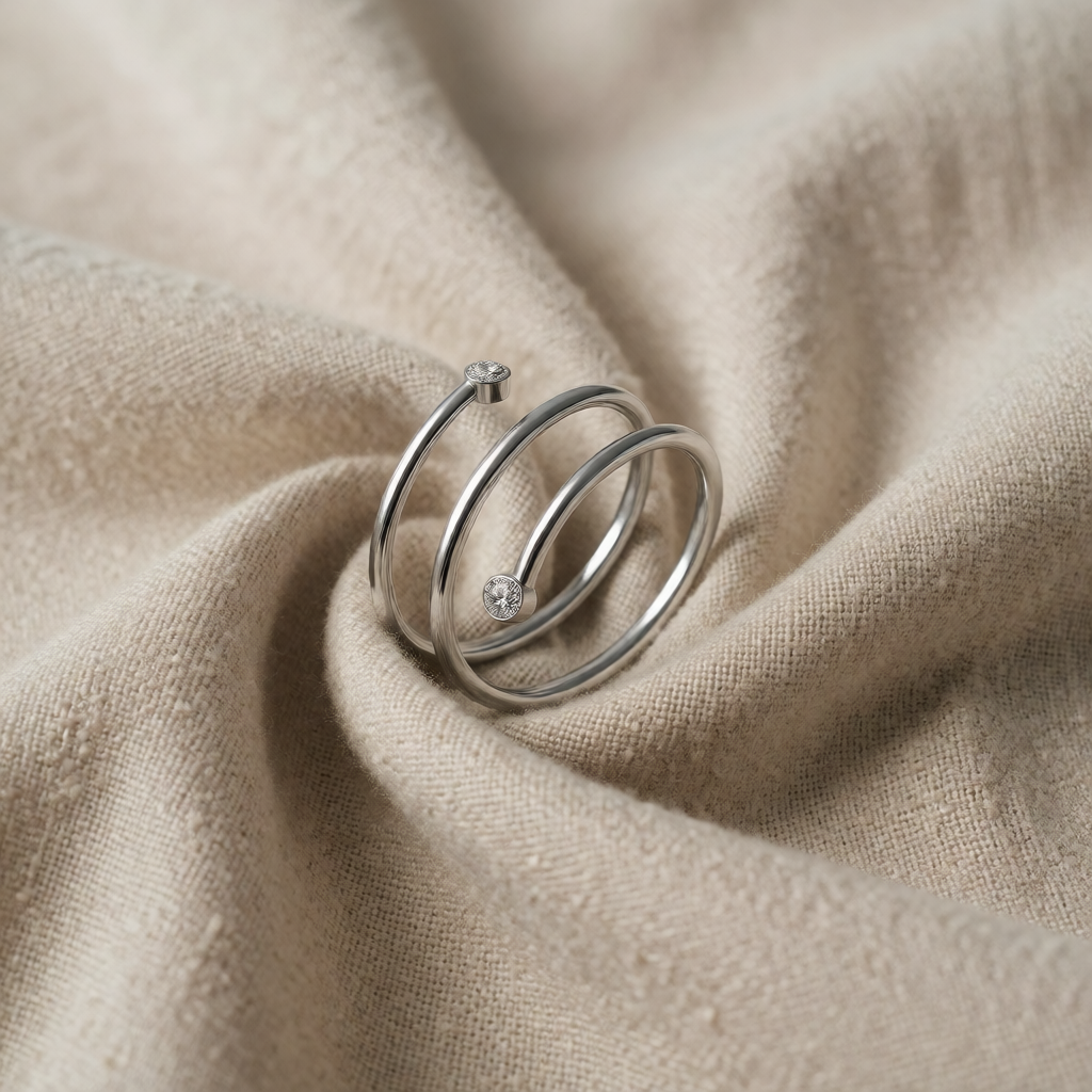 Tuuli — Natural Wood-Look Ring