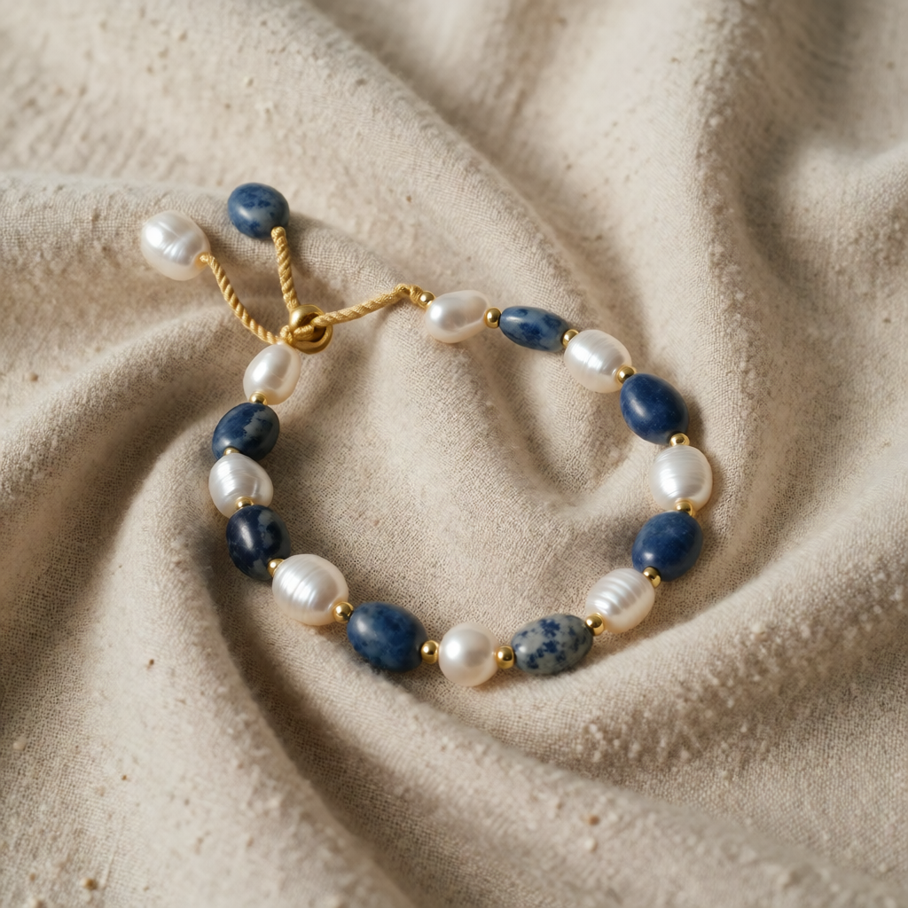 Meri — Ocean Dance Pearl Bracelet