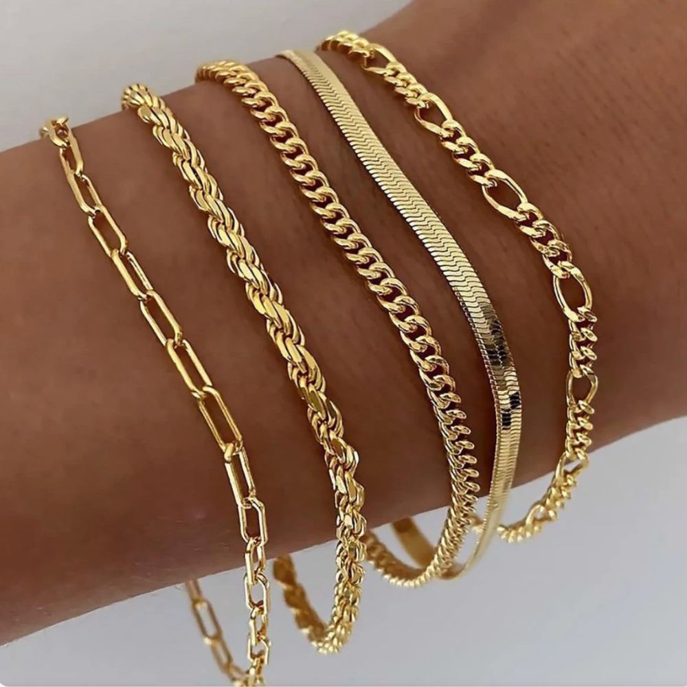 Ellis — Layered Bracelet Set