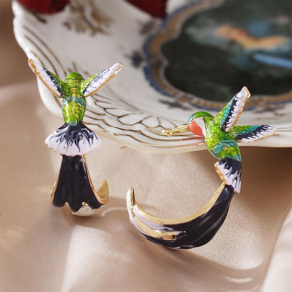 Lulu — Unique Creative Hummingbird Earrings