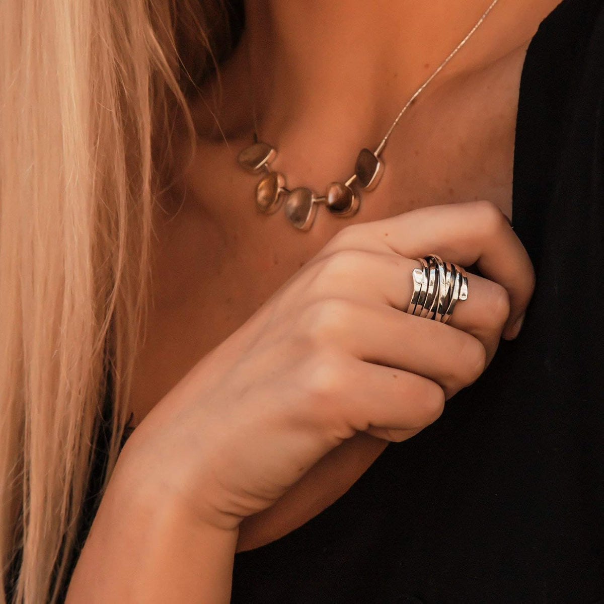 Laura — Vintage Silver-Tone Ring