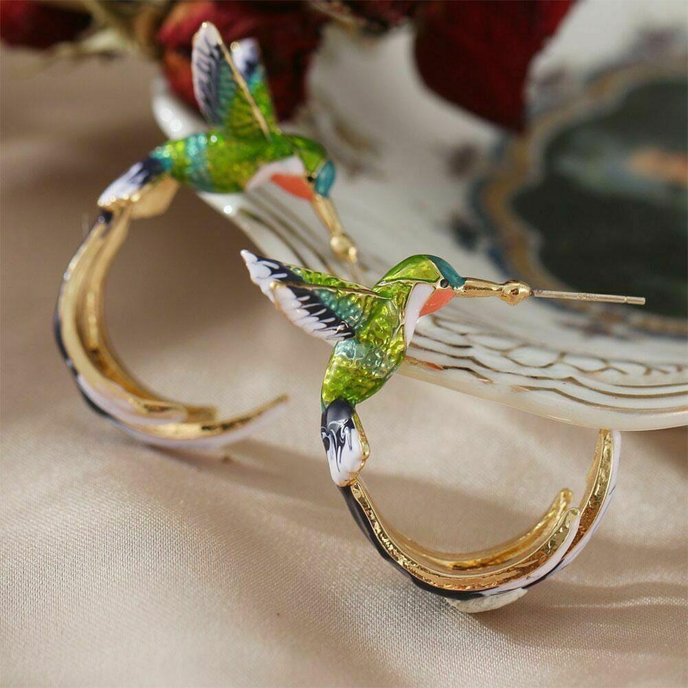 Lulu — Unique Creative Hummingbird Earrings