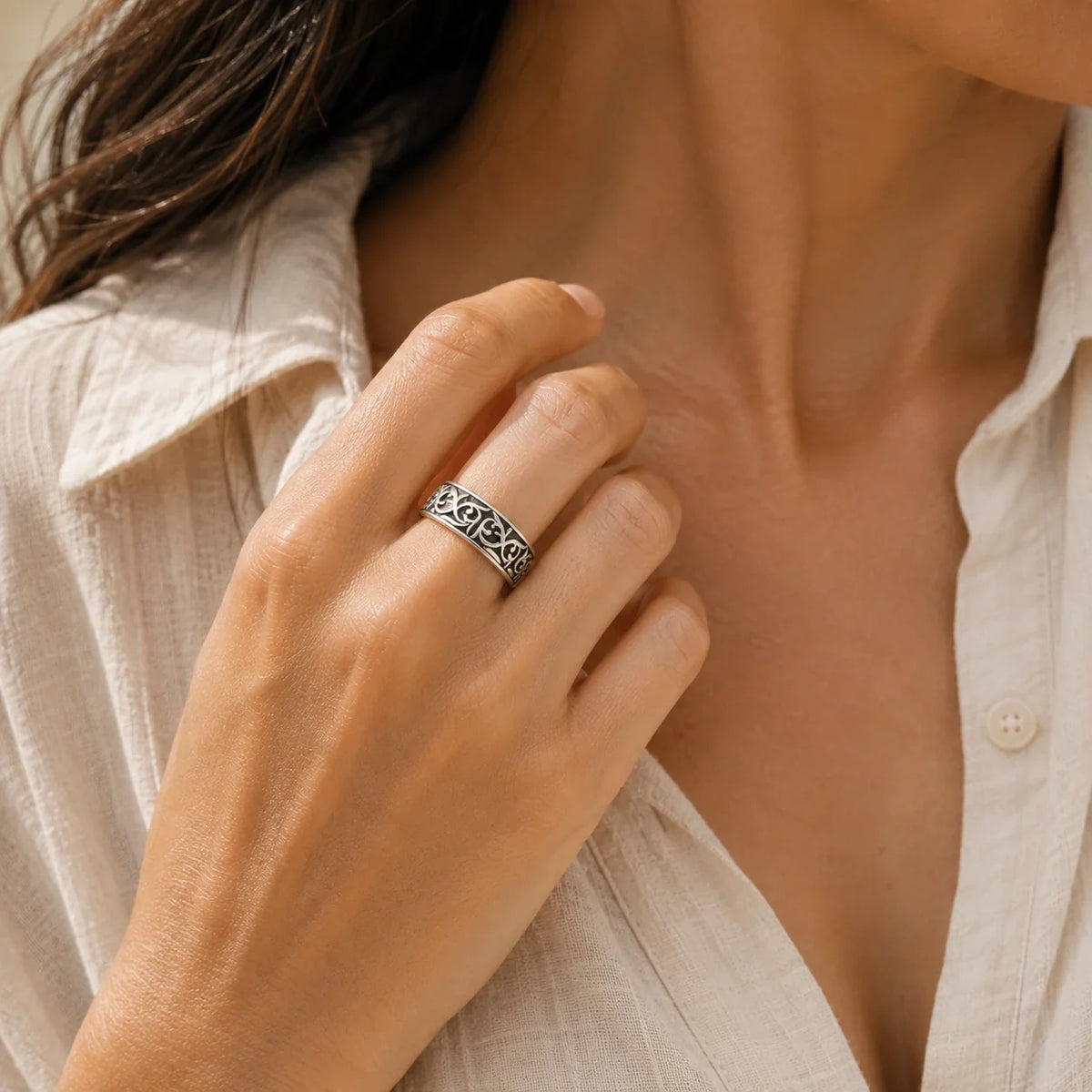 Harlow — Just Breathe Flower Ring