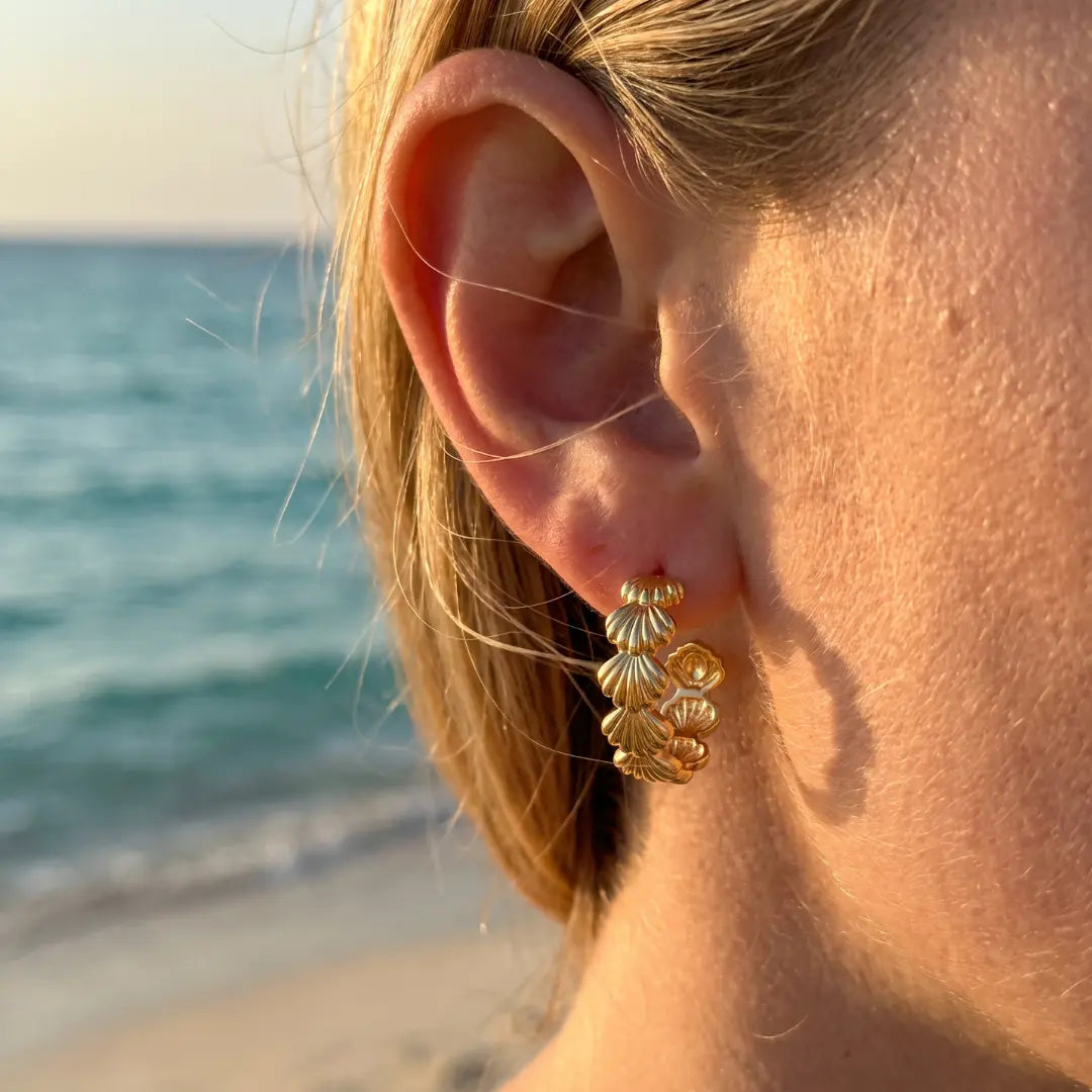 Vittoria — Seashell Earrings