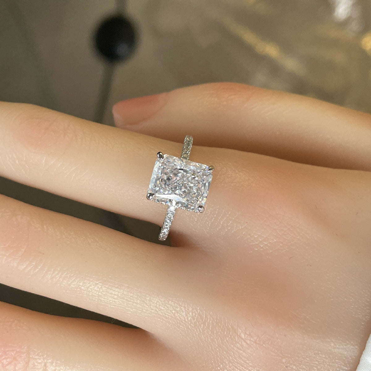 Elina — Elegant Pink Zirconia Ring
