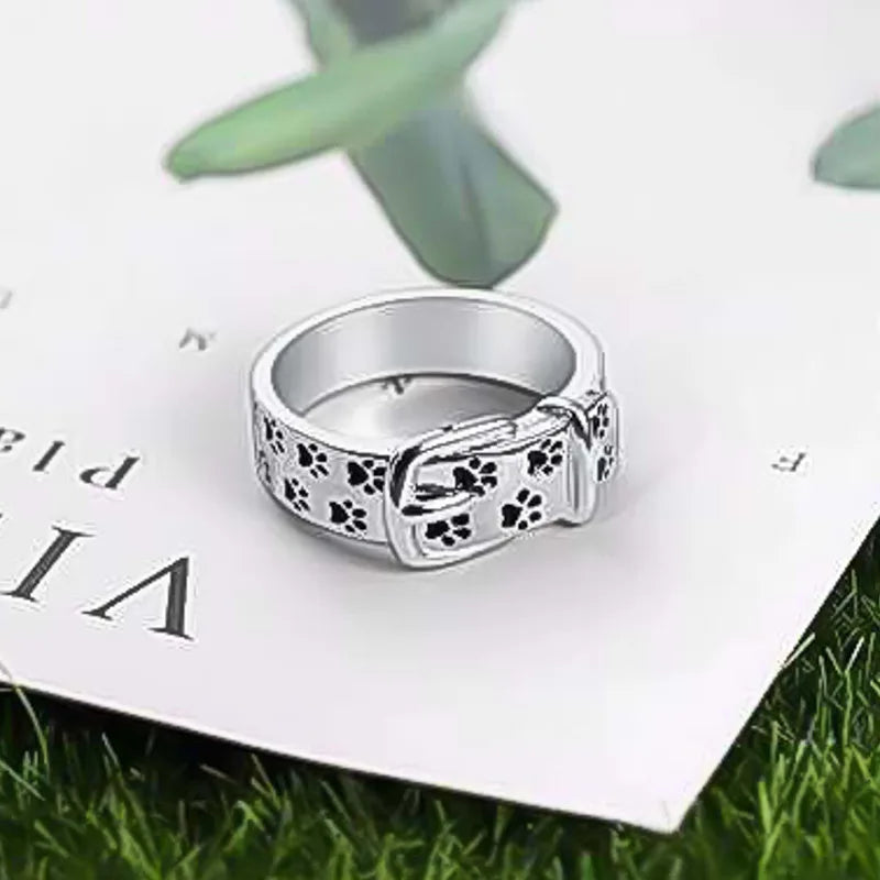 Quincy — Cute and Stylish Dog-Inspired Collar Ring