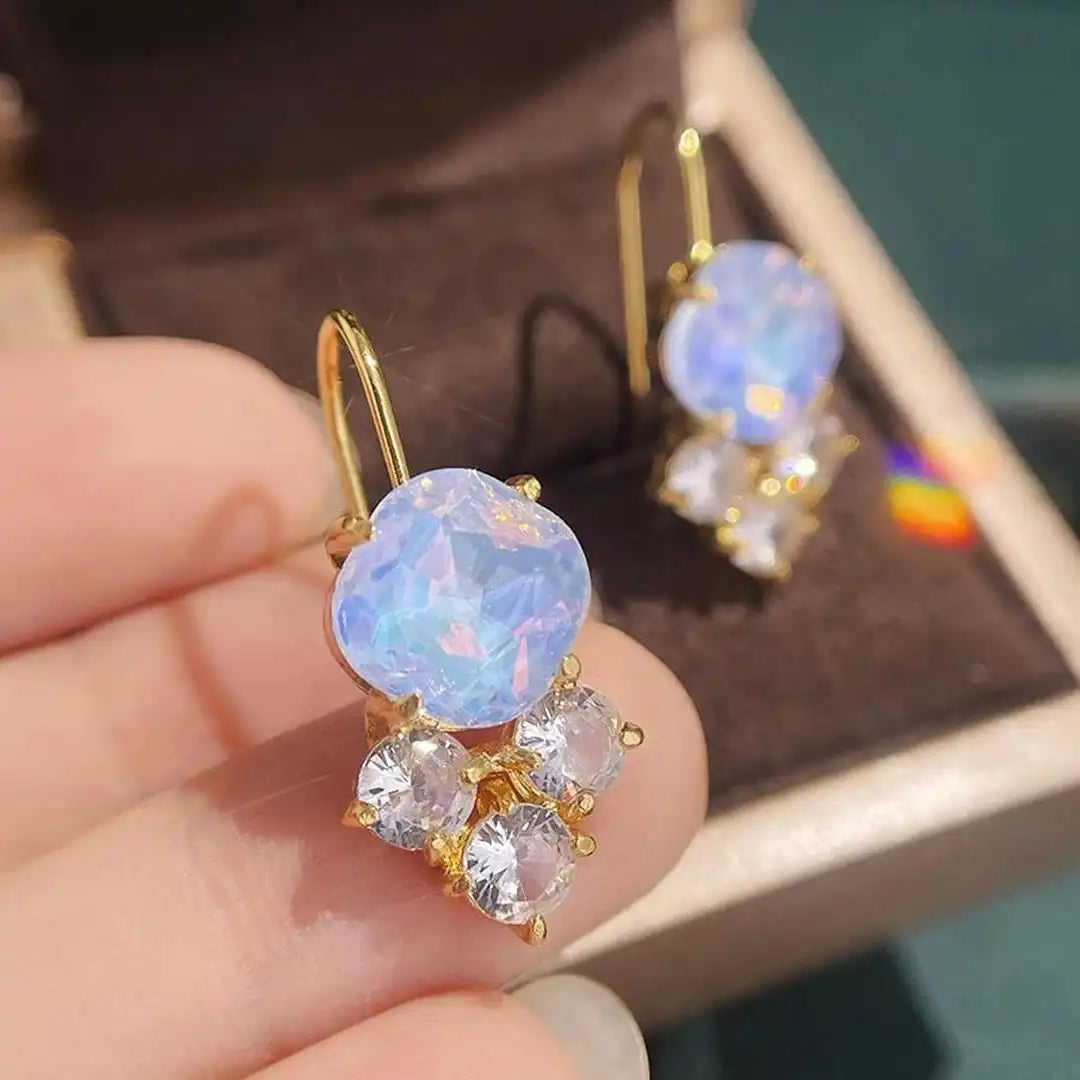 Greer — Rainbow Zircon Gold Drops