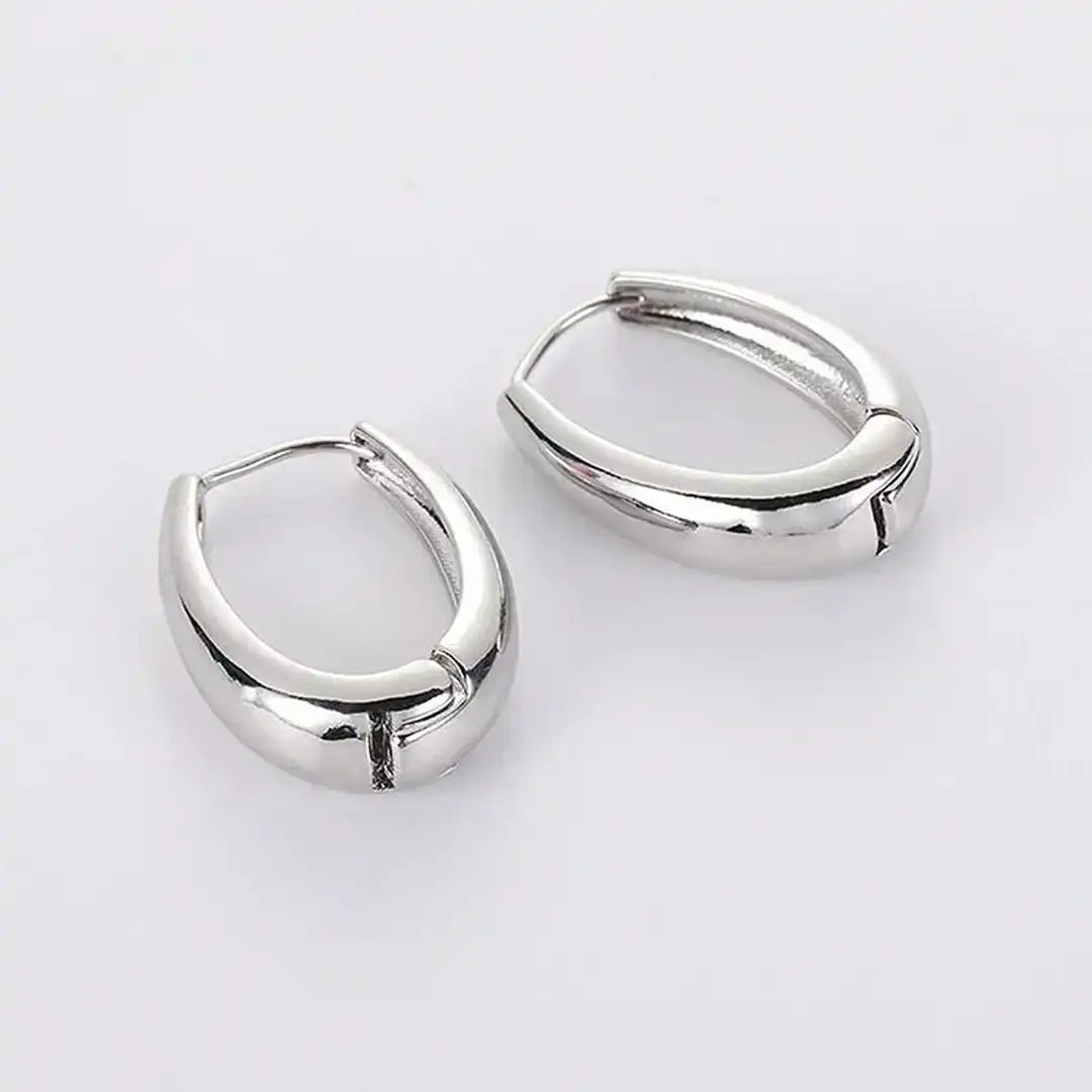 Paige — Classic Golden Hoop Earrings