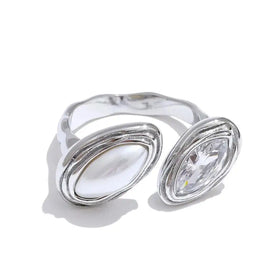 White Gold and Pearl