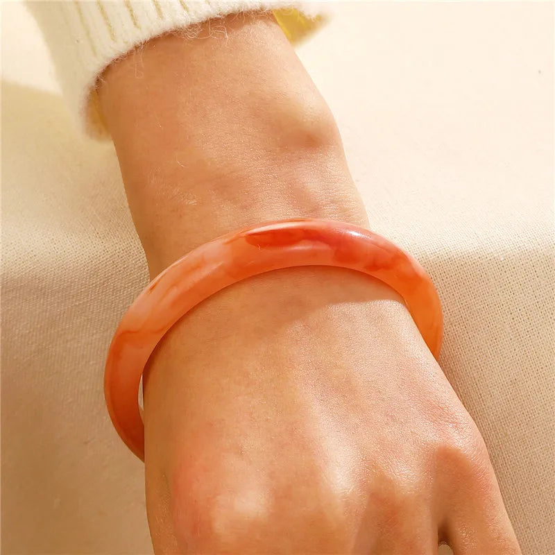 Abelia — Acrylic Semi-Transparent Bracelet
