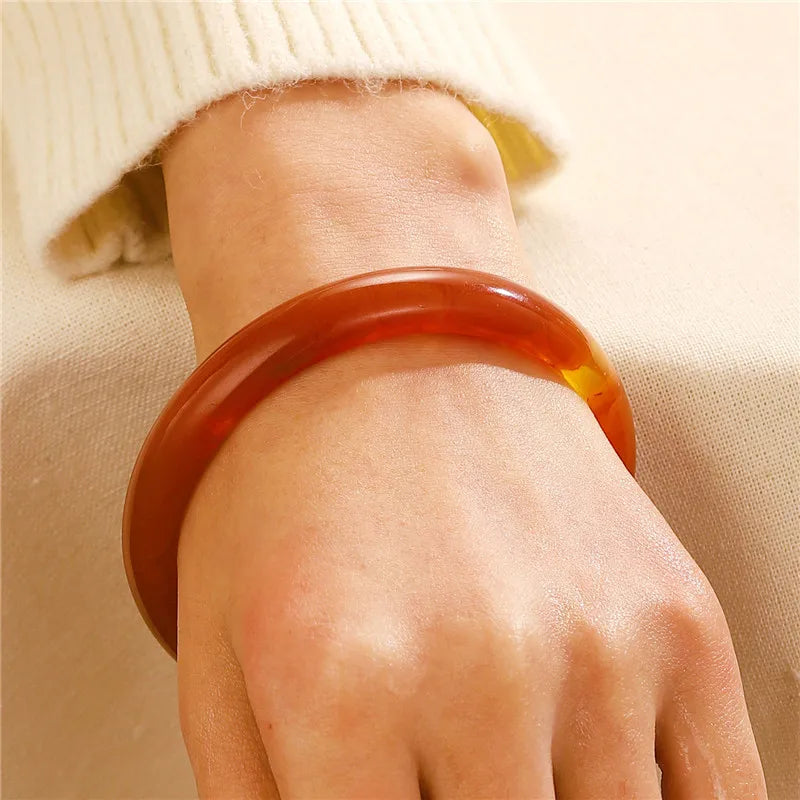 Abelia — Acrylic Semi-Transparent Bracelet