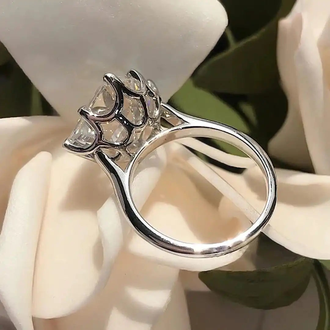 Gloria — Timeless Gold Cubic Zirconia Ring