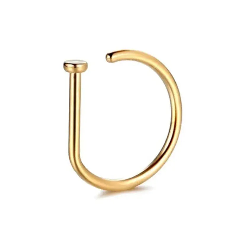 Clip-On Nose Ring, No Piercing Needed
