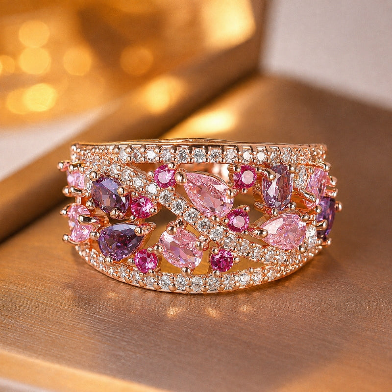 Vada — Marquise Cluster Statement Ring