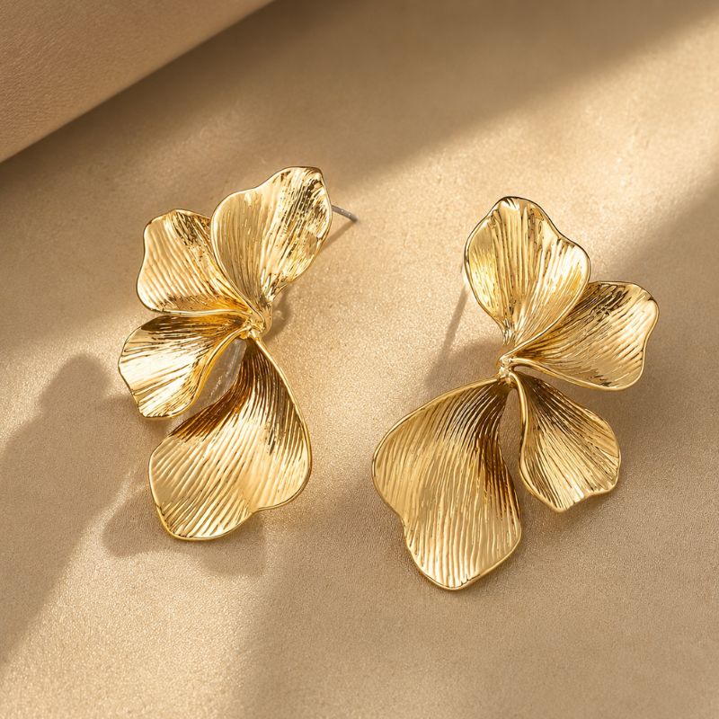 Ilaria — Opulent Floral Heirloom Studs