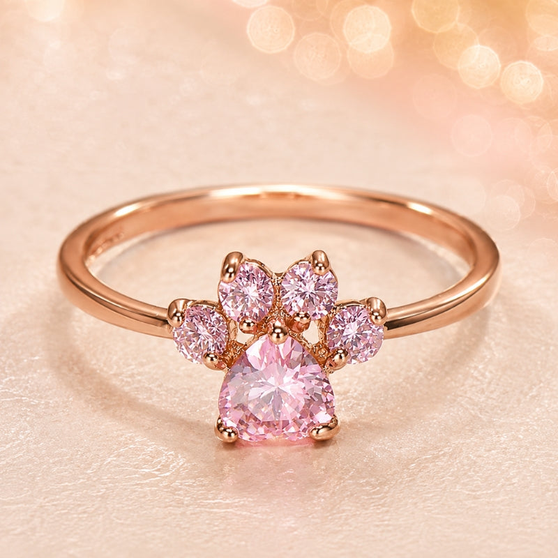 Minerva — Regal Promise Paw Ring