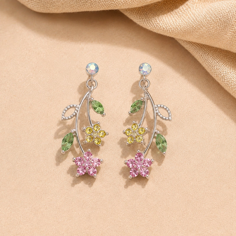 Flavia — Timeless Floral Stud Earrings