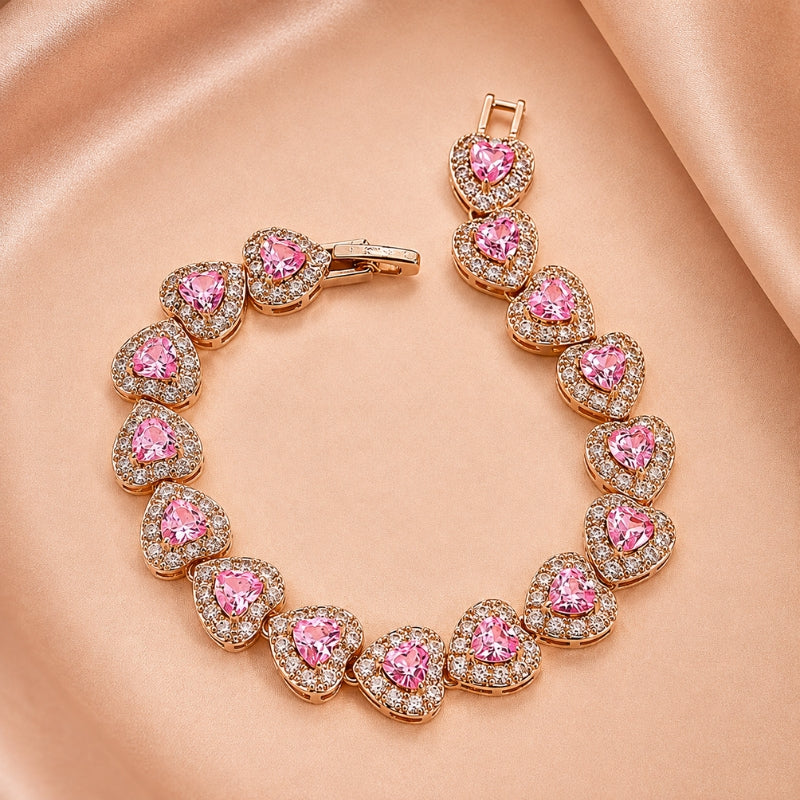Verbena — Lustrous Classic Heart Bracelet