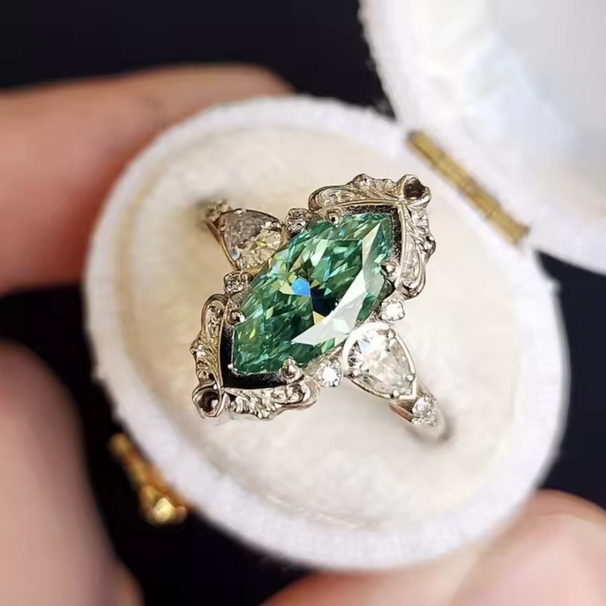 Indigo — Noble Bloom Ring