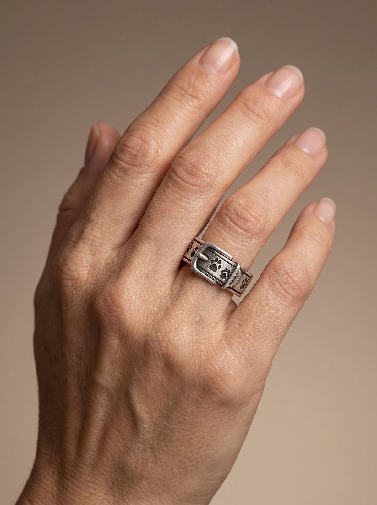 Honey — Dog Collar Charm Ring